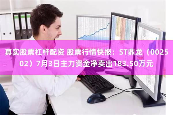 真实股票杠杆配资 股票行情快报：ST鼎龙（002502）7月3日主力资金净卖出183.50万元