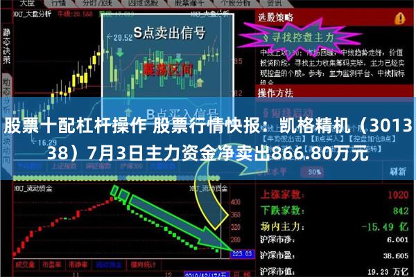 股票十配杠杆操作 股票行情快报：凯格精机（301338）7月3日主力资金净卖出866.80万元