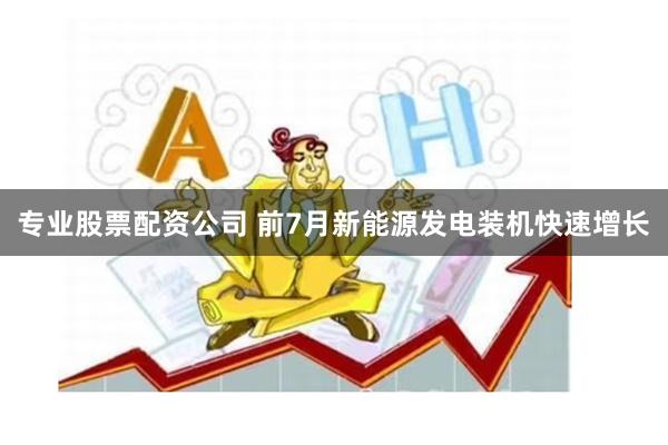 专业股票配资公司 前7月新能源发电装机快速增长