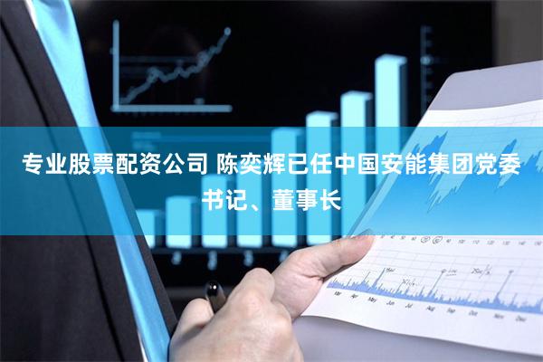 专业股票配资公司 陈奕辉已任中国安能集团党委书记、董事长