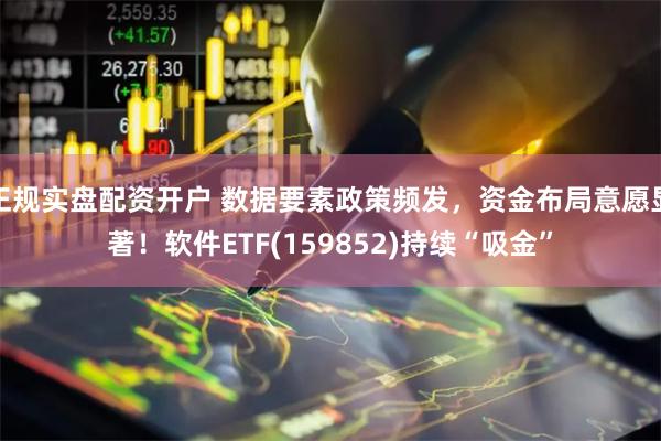 正规实盘配资开户 数据要素政策频发，资金布局意愿显著！软件ETF(159852)持续“吸金”