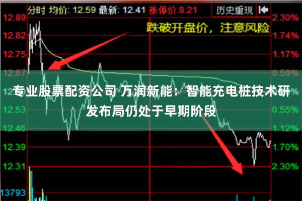 专业股票配资公司 万润新能：智能充电桩技术研发布局仍处于早期阶段